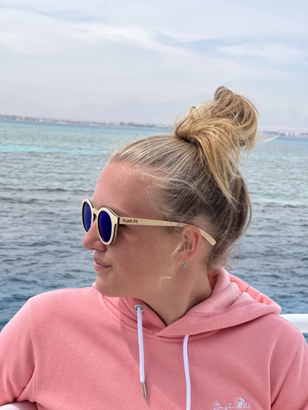 Sunglasses BejkRoll BELLA - Blue mirror - On The Sea Side