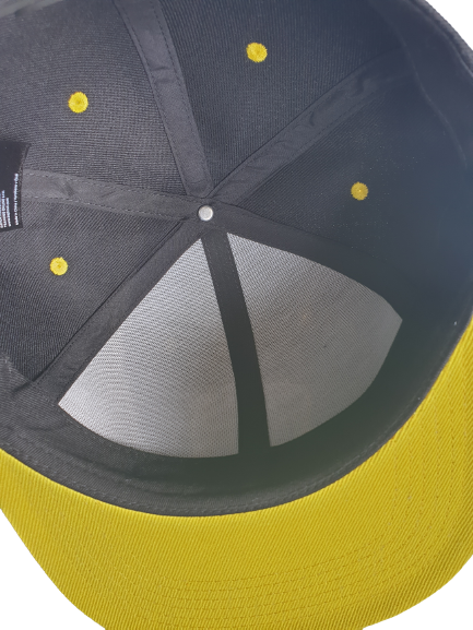 SnapYellow cap BejkRoll - Rounded logo - inside